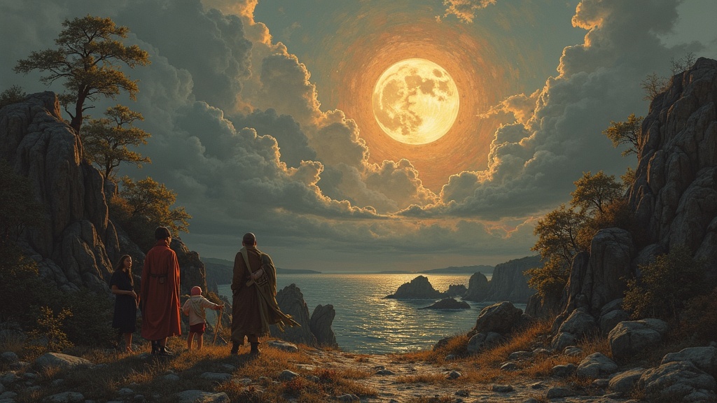 A person sitting in a lively coffee shop engrossed in their phone, with warm natural and teal light illuminating their face and a vibrant, blurred background.