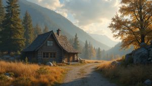 Person texting on a smartphone in a busy café, focused amid the ambient activity and digital reflections symbolizing public Wi-Fi risks.